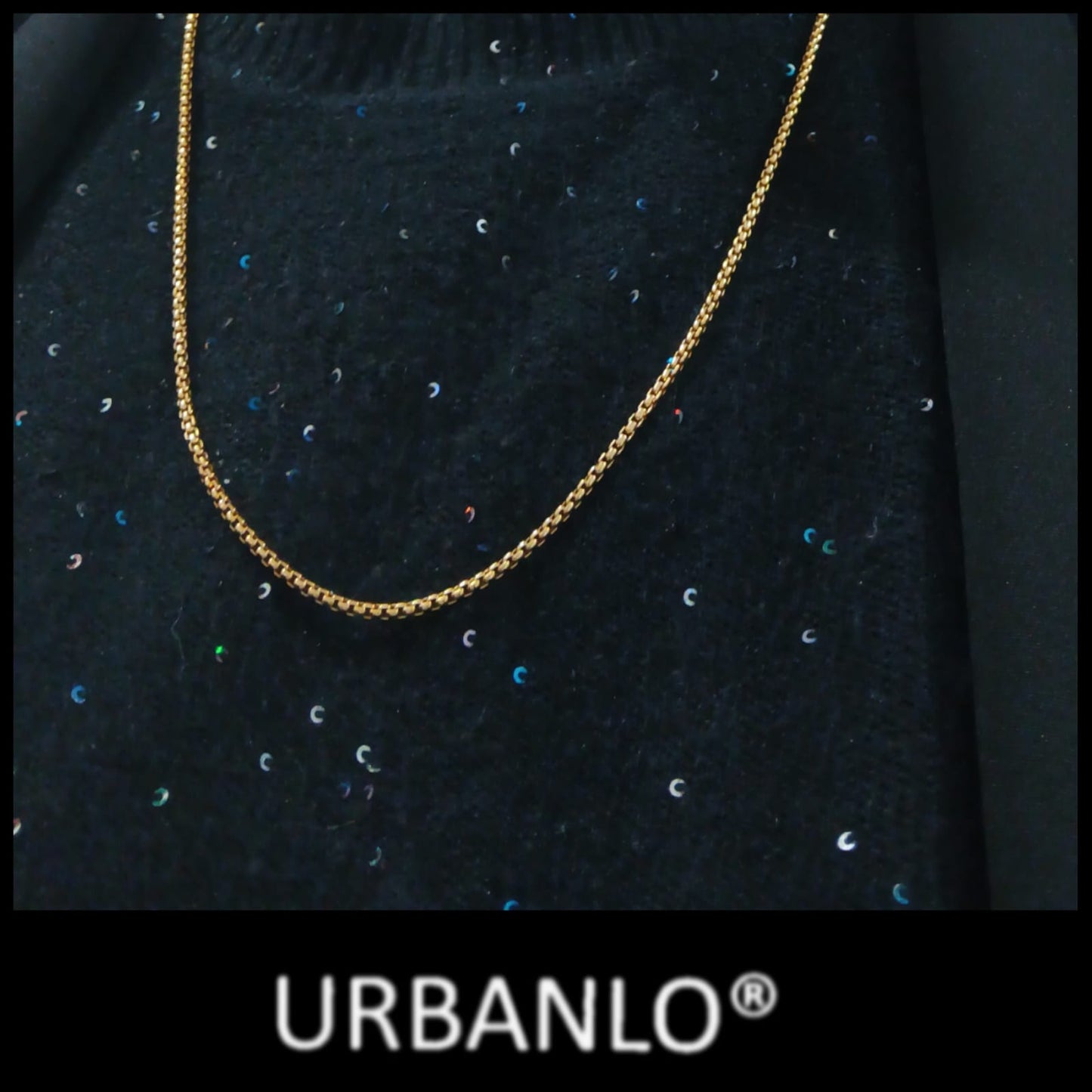 Collana in Acciaio filo sottilissimo