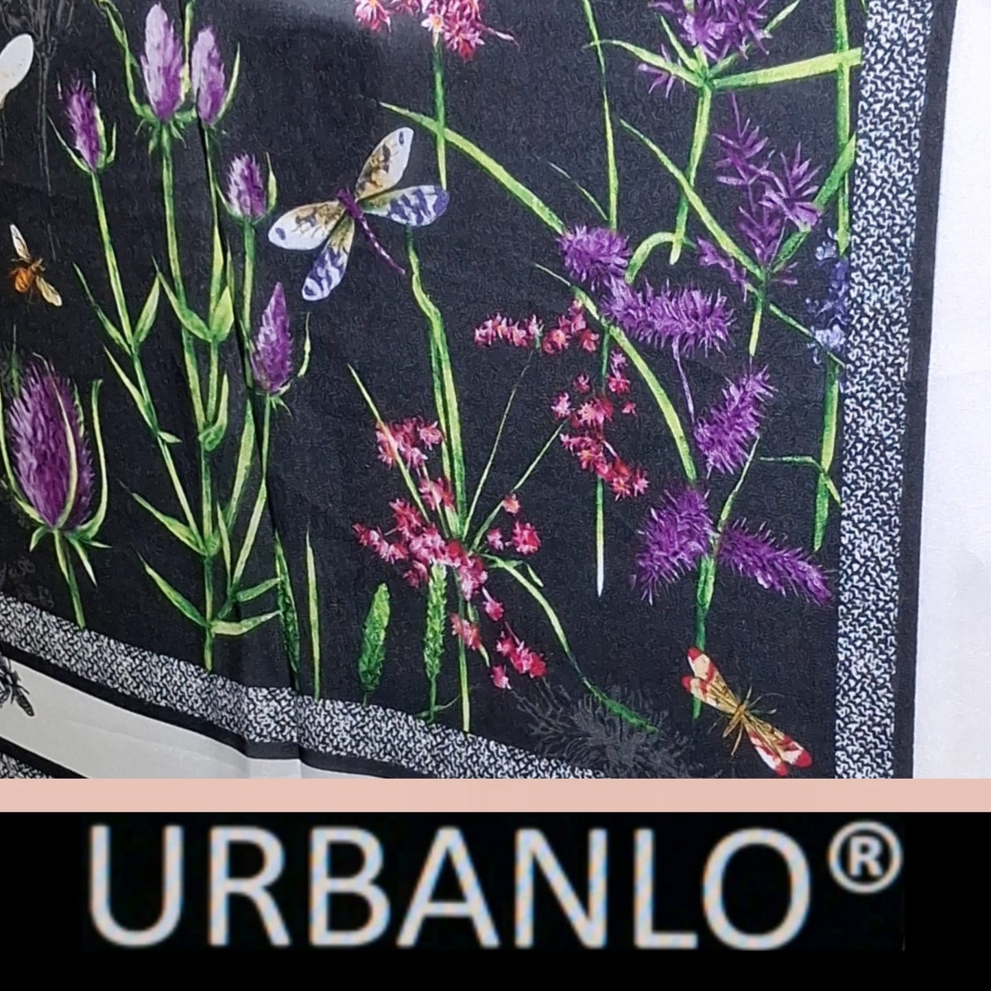 Foulard a fantasia 30% silk