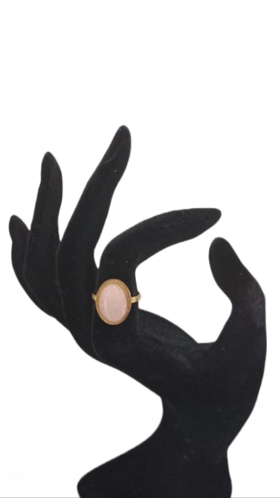 Anello Acciaio con pietra