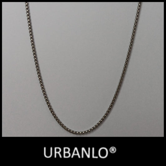 Collana in Acciaio filo spessore medio