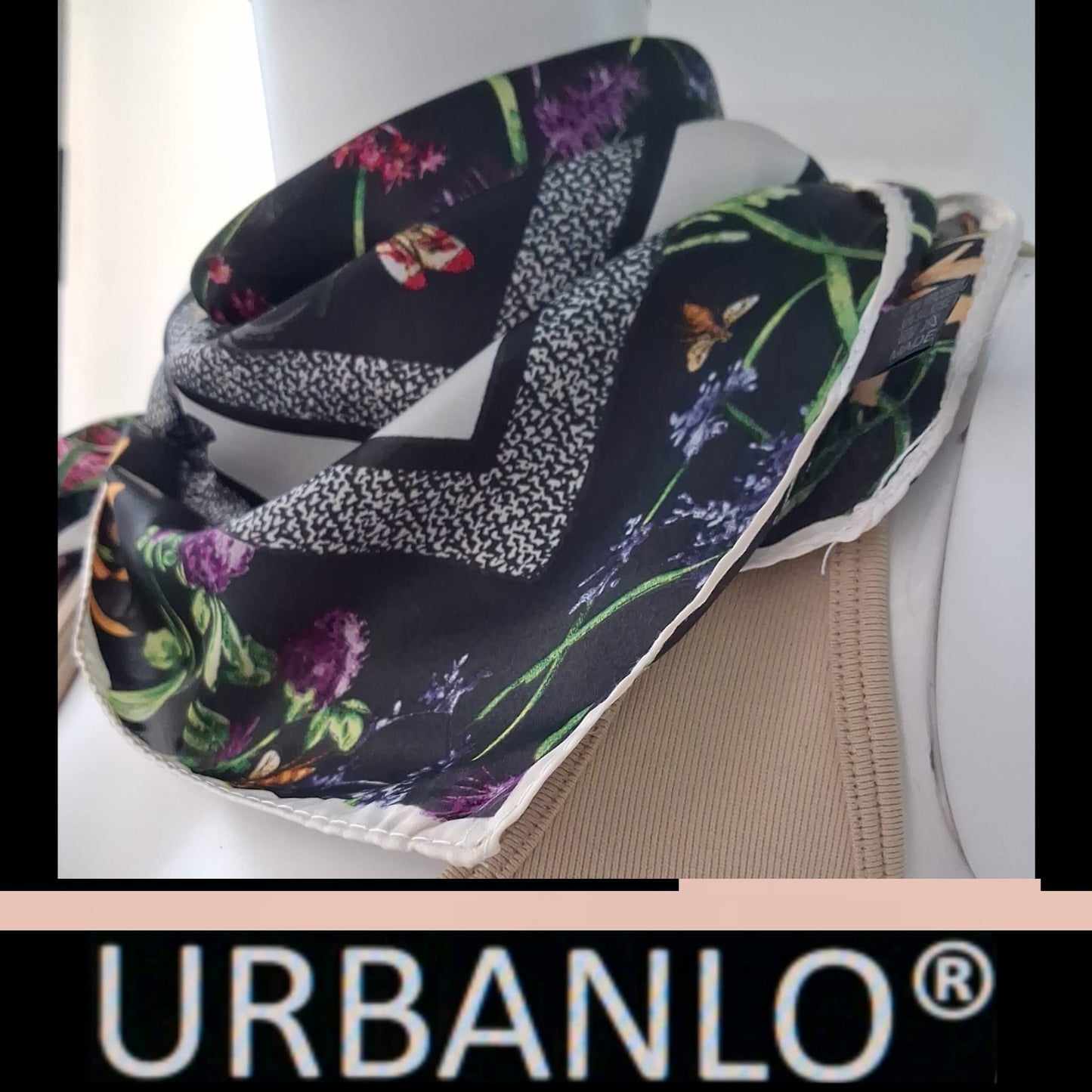 Foulard a fantasia 30% silk